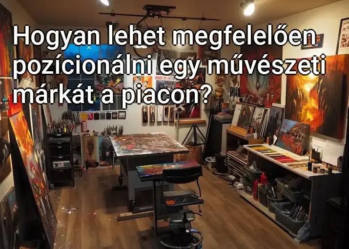 Hogyan lehet megfelelően pozícionálni egy művészeti márkát a piacon?