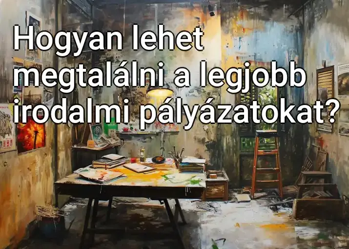 Hogyan lehet megtalálni a legjobb irodalmi pályázatokat?