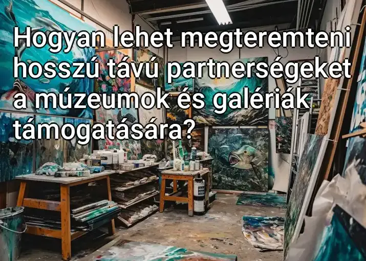 Hogyan lehet megteremteni hosszú távú partnerségeket a múzeumok és galériák támogatására?