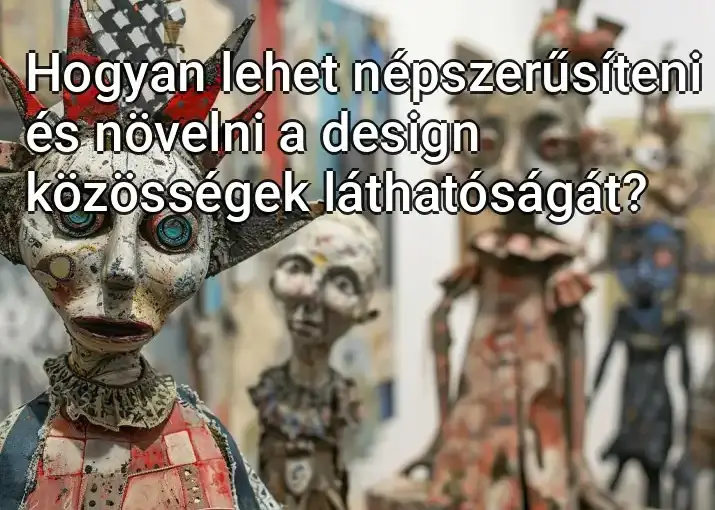 Hogyan lehet népszerűsíteni és növelni a design közösségek láthatóságát?