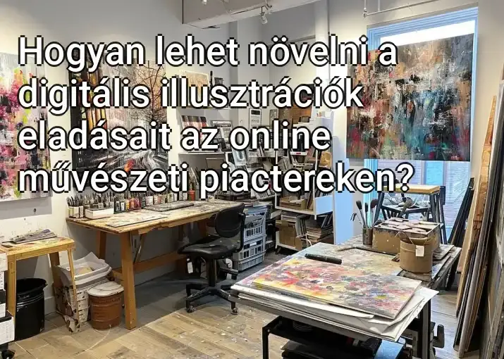 Hogyan lehet növelni a digitális illusztrációk eladásait az online művészeti piactereken?