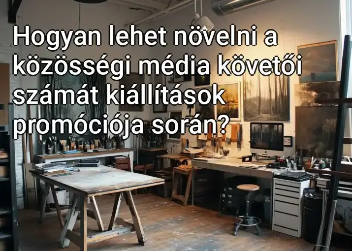 Hogyan lehet növelni a közösségi média követői számát kiállítások promóciója során?