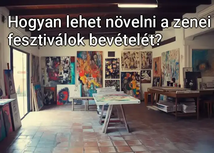 Hogyan lehet növelni a zenei fesztiválok bevételét?