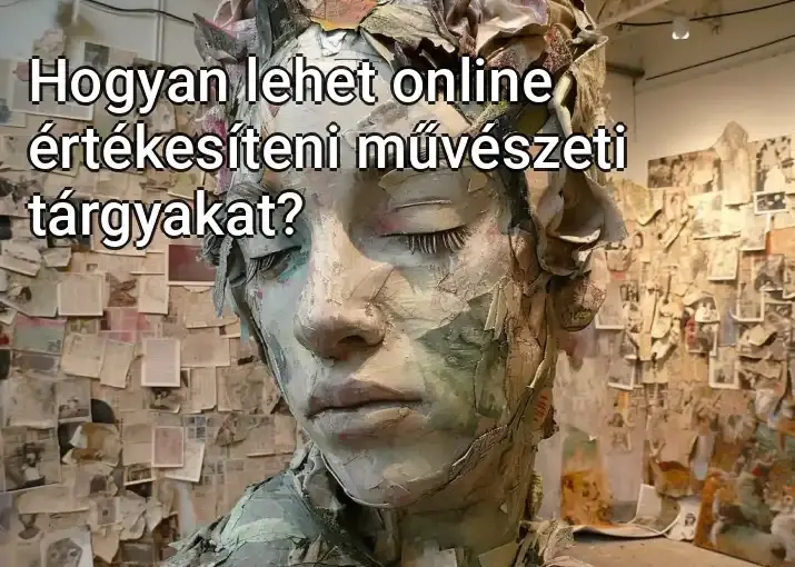 Hogyan lehet online értékesíteni művészeti tárgyakat?