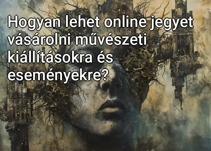 Hogyan lehet online jegyet vásárolni művészeti kiállításokra és eseményekre?