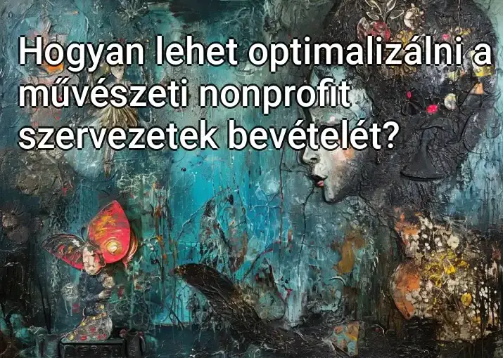 Hogyan lehet optimalizálni a művészeti nonprofit szervezetek bevételét?