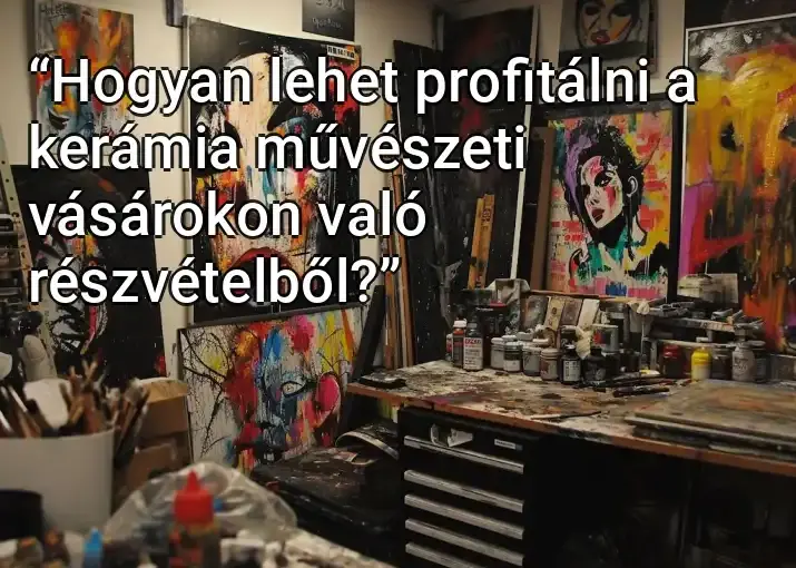 “Hogyan lehet profitálni a kerámia művészeti vásárokon való részvételből?”