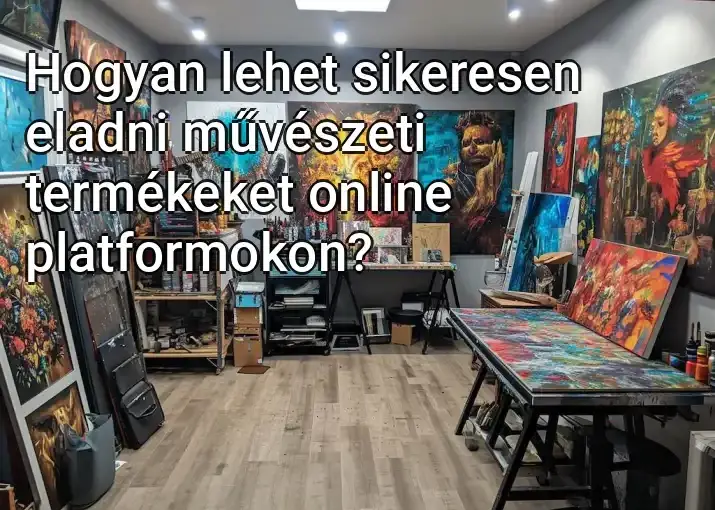 Hogyan lehet sikeresen eladni művészeti termékeket online platformokon?