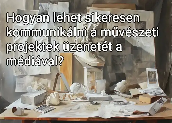 Hogyan lehet sikeresen kommunikálni a művészeti projektek üzenetét a médiával?