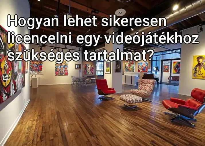 Hogyan lehet sikeresen licencelni egy videójátékhoz szükséges tartalmat?