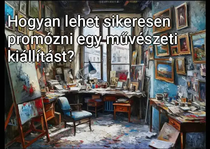 Hogyan lehet sikeresen promózni egy művészeti kiállítást?