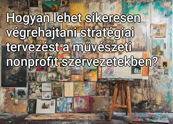 Hogyan lehet sikeresen végrehajtani stratégiai tervezést a művészeti nonprofit szervezetekben?