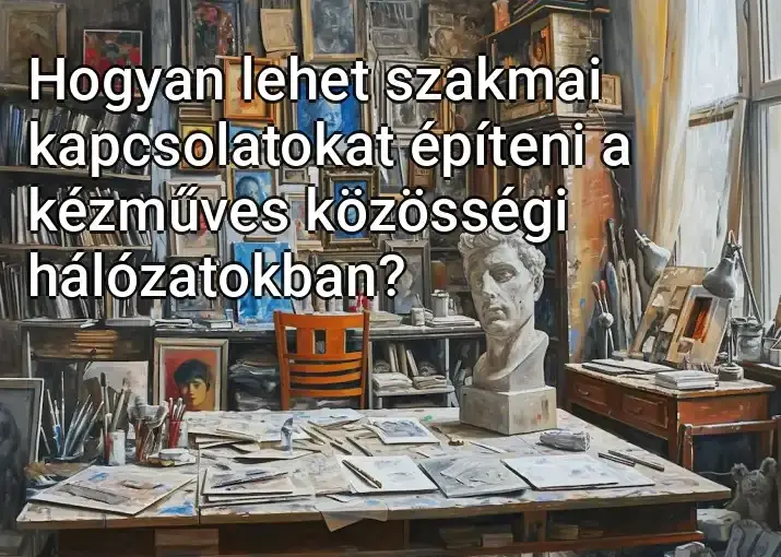 Hogyan lehet szakmai kapcsolatokat építeni a kézműves közösségi hálózatokban?