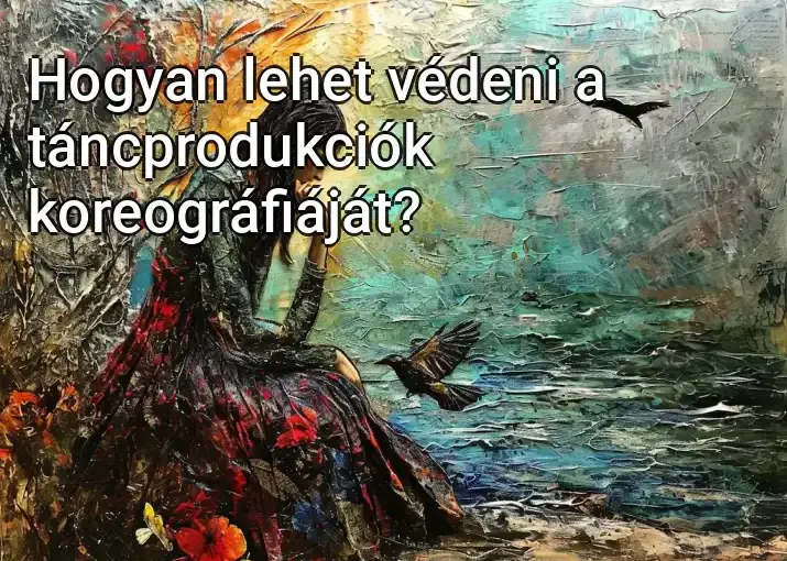 Hogyan lehet védeni a táncprodukciók koreográfiáját?