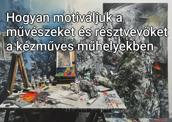 Hogyan motiváljuk a művészeket és résztvevőket a kézműves műhelyekben