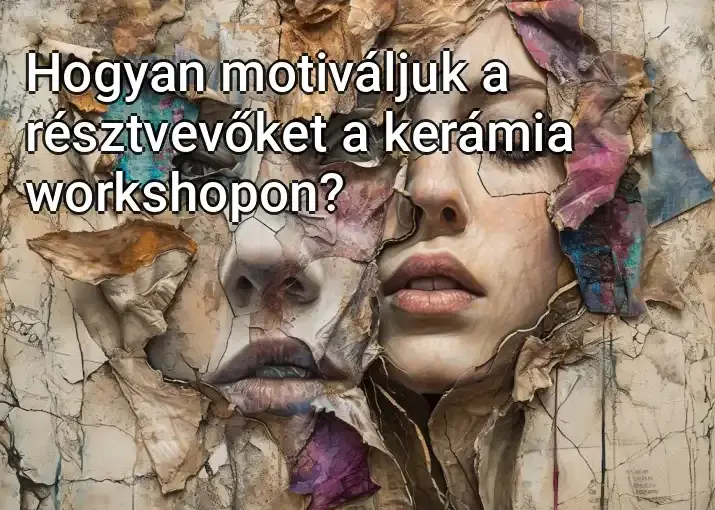 Hogyan motiváljuk a résztvevőket a kerámia workshopon?