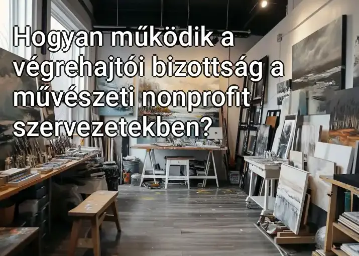 Hogyan működik a végrehajtói bizottság a művészeti nonprofit szervezetekben?