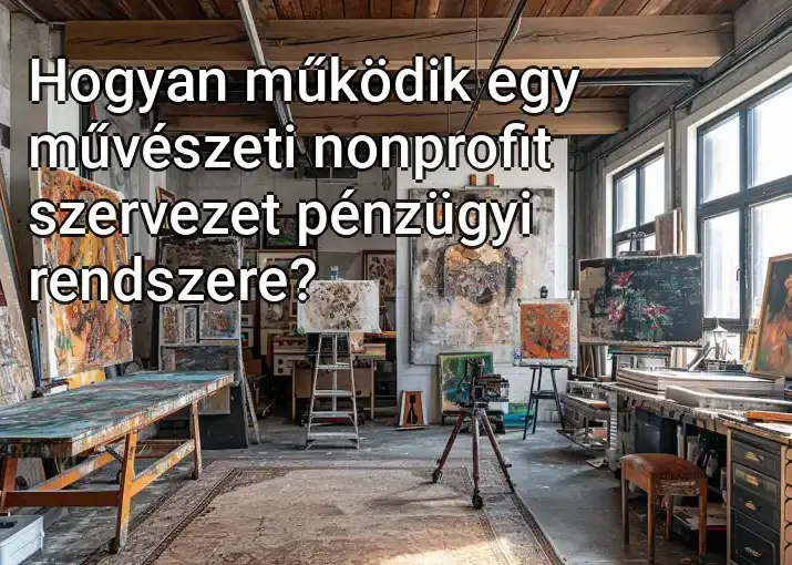 Hogyan működik egy művészeti nonprofit szervezet pénzügyi rendszere?