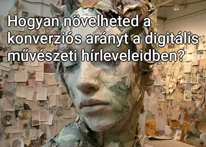 Hogyan növelheted a konverziós arányt a digitális művészeti hírleveleidben?