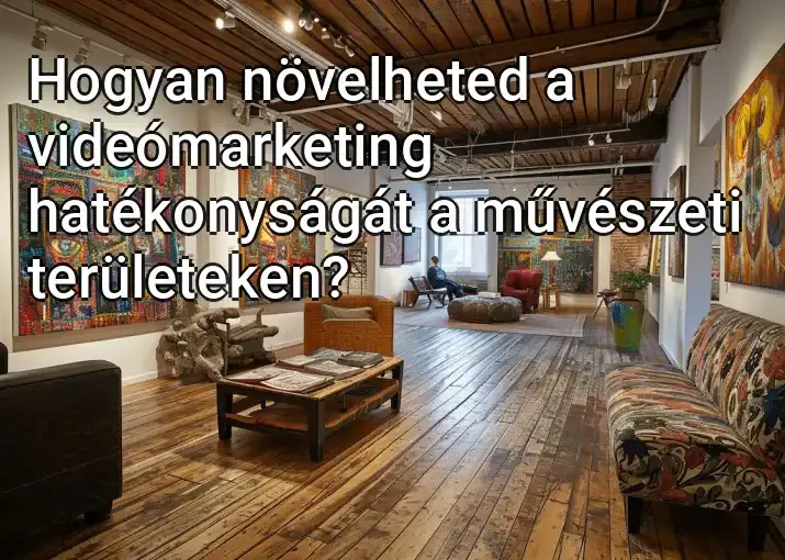 Hogyan növelheted a videómarketing hatékonyságát a művészeti területeken?