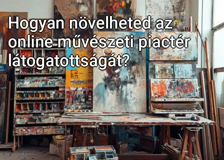 Hogyan növelheted az online művészeti piactér látogatottságát?