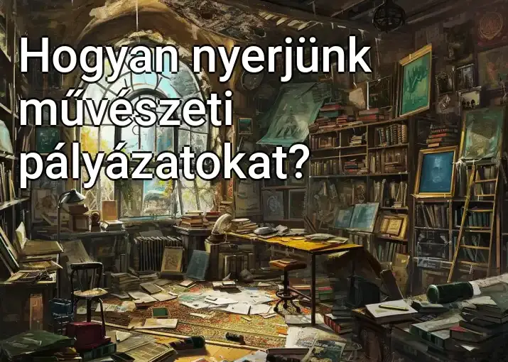 Hogyan nyerjünk művészeti pályázatokat?