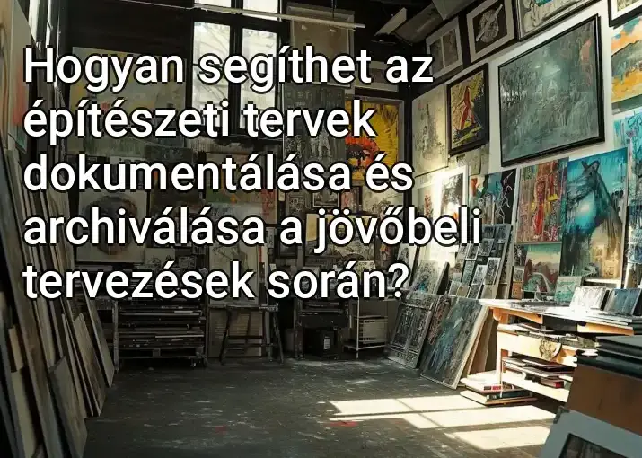 Hogyan segíthet az építészeti tervek dokumentálása és archiválása a jövőbeli tervezések során?