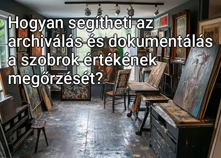 Hogyan segítheti az archiválás és dokumentálás a szobrok értékének megőrzését?