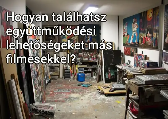 Hogyan találhatsz együttműködési lehetőségeket más filmesekkel?