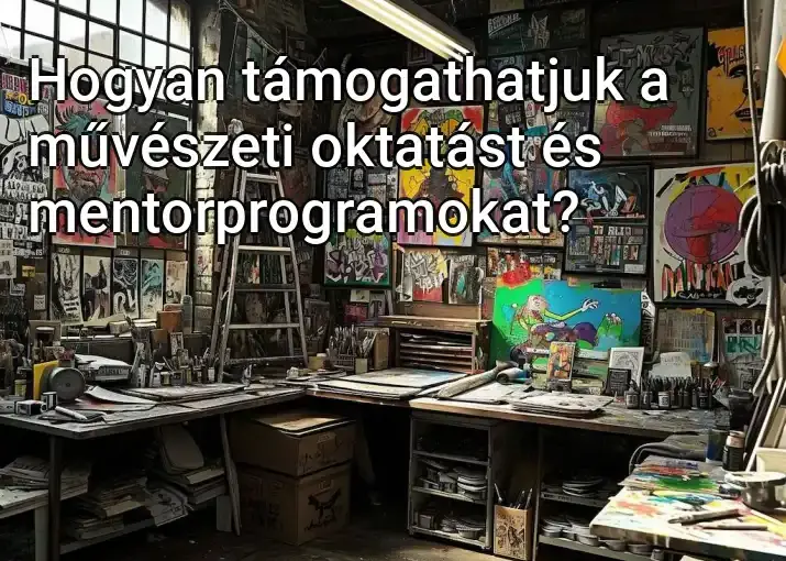 Hogyan támogathatjuk a művészeti oktatást és mentorprogramokat?