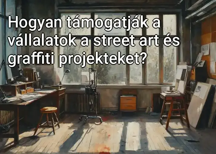 Hogyan támogatják a vállalatok a street art és graffiti projekteket?