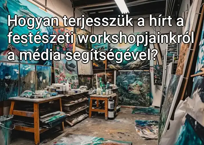 Hogyan terjesszük a hírt a festészeti workshopjainkról a média segítségével?