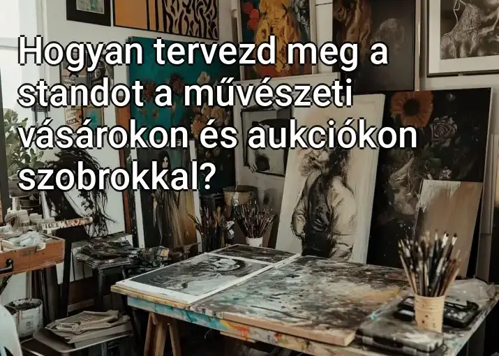 Hogyan tervezd meg a standot a művészeti vásárokon és aukciókon szobrokkal?