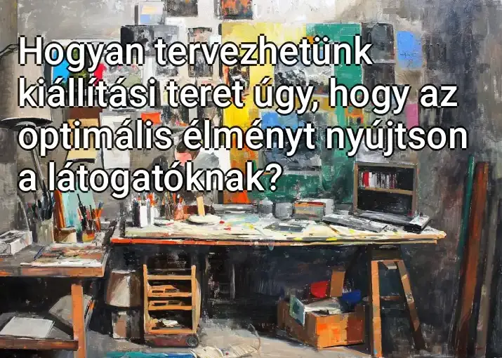 Hogyan tervezhetünk kiállítási teret úgy, hogy az optimális élményt nyújtson a látogatóknak?