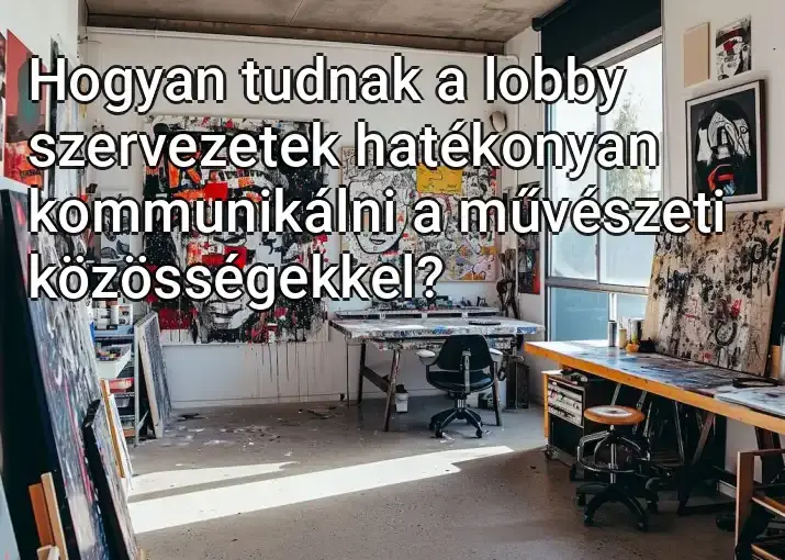 Hogyan tudnak a lobby szervezetek hatékonyan kommunikálni a művészeti közösségekkel?