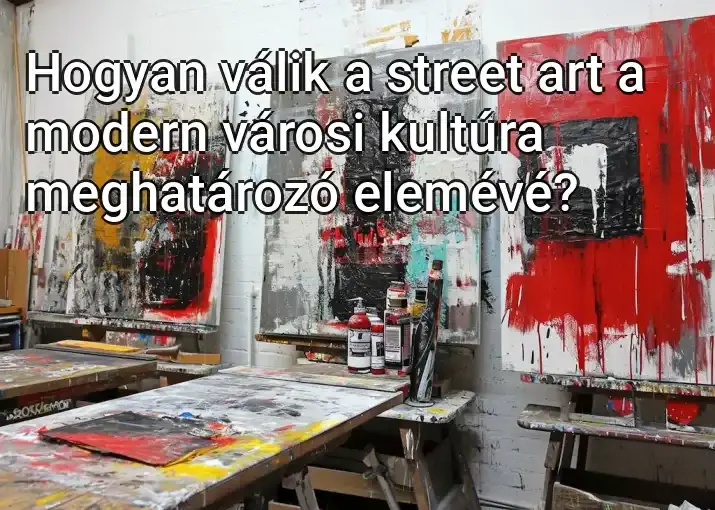 Hogyan válik a street art a modern városi kultúra meghatározó elemévé?