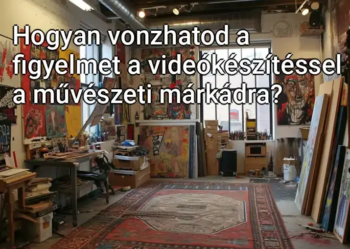 Hogyan vonzhatod a figyelmet a videókészítéssel a művészeti márkádra?