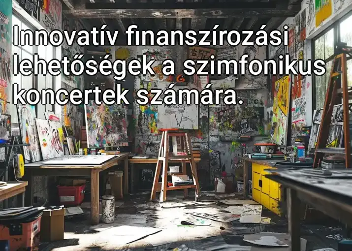 Innovatív finanszírozási lehetőségek a szimfonikus koncertek számára.