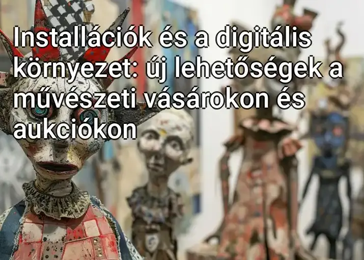 Installációk és a digitális környezet: új lehetőségek a művészeti vásárokon és aukciókon