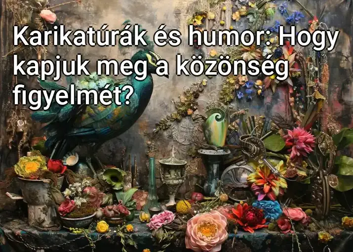 Karikatúrák és humor: Hogy kapjuk meg a közönség figyelmét?