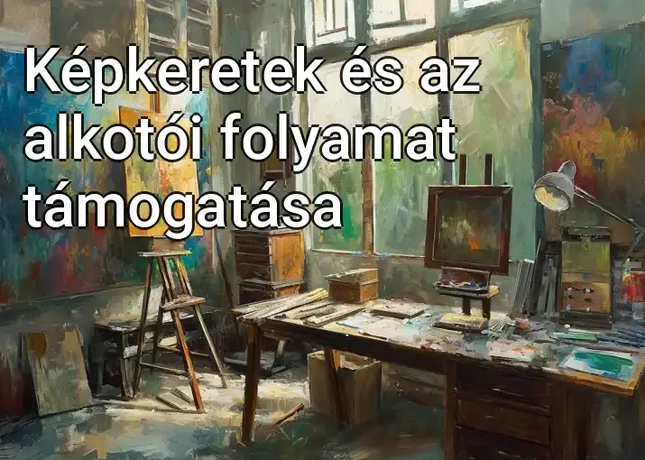 Képkeretek és az alkotói folyamat támogatása