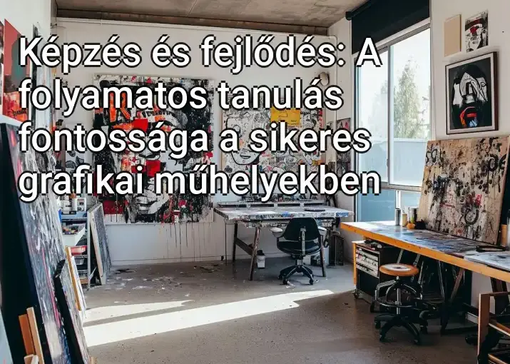 Képzés és fejlődés: A folyamatos tanulás fontossága a sikeres grafikai műhelyekben