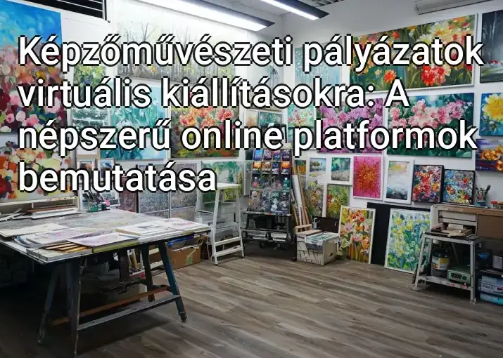 Képzőművészeti pályázatok virtuális kiállításokra: A népszerű online platformok bemutatása