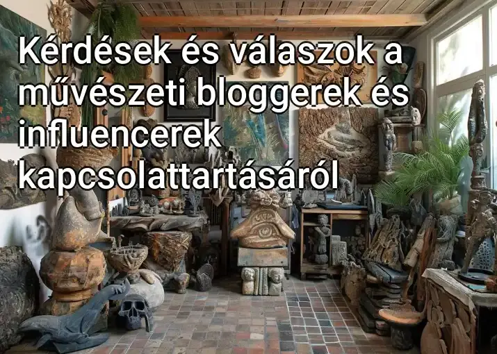 Kérdések és válaszok a művészeti bloggerek és influencerek kapcsolattartásáról