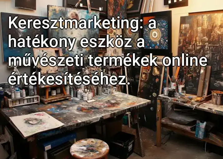 Keresztmarketing: a hatékony eszköz a művészeti termékek online értékesítéséhez.