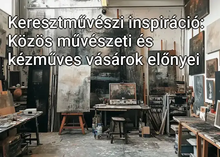 Keresztművészi inspiráció: Közös művészeti és kézműves vásárok előnyei