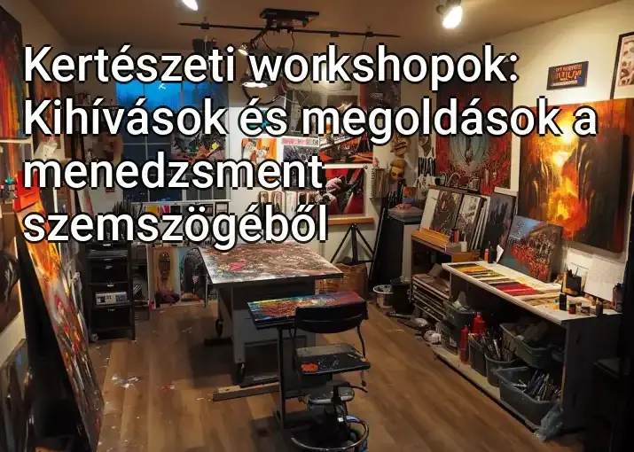 Kertészeti workshopok: Kihívások és megoldások a menedzsment szemszögéből