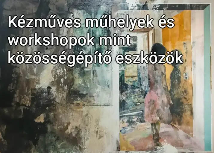 Kézműves műhelyek és workshopok mint közösségépítő eszközök