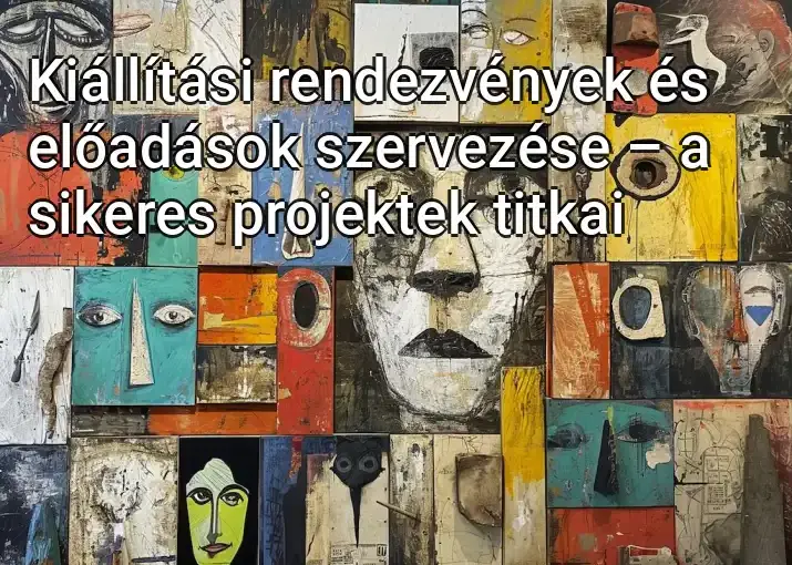 Kiállítási rendezvények és előadások szervezése – a sikeres projektek titkai