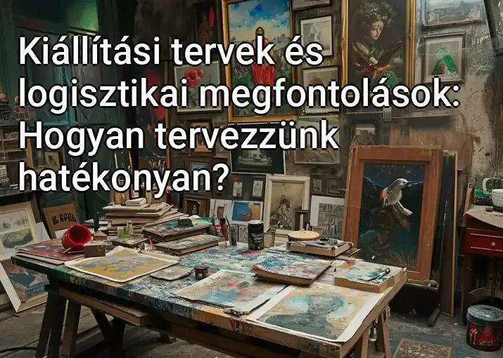 Kiállítási tervek és logisztikai megfontolások: Hogyan tervezzünk hatékonyan?